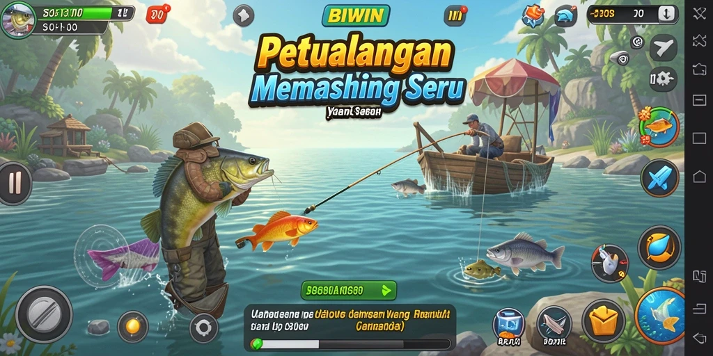 Tangkapan besar di dunia memancing BIWIN.