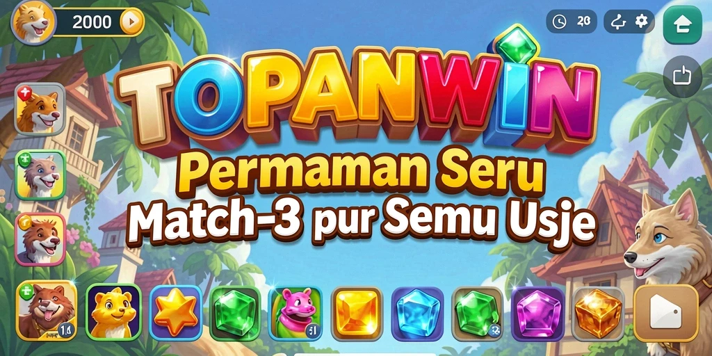 Tampilan gameplay seru dan menarik dari TOPANWIN.