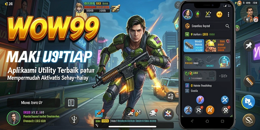 Tampilan antarmuka WOW99 yang user-friendly dan modern.