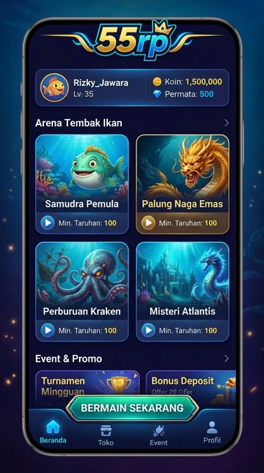 Fitur pencarian canggih di aplikasi 55rp.